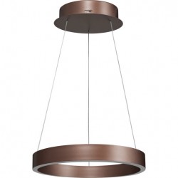 Antidark Gloria lysekrone, Ø40 cm, brun