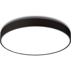Antidark Luna CCT plafond, Ø35 cm, sort