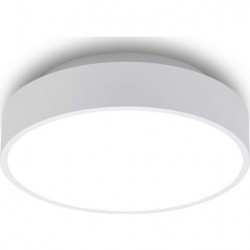 Antidark Luna Uplight CCT plafond, Ø26 cm, hvid