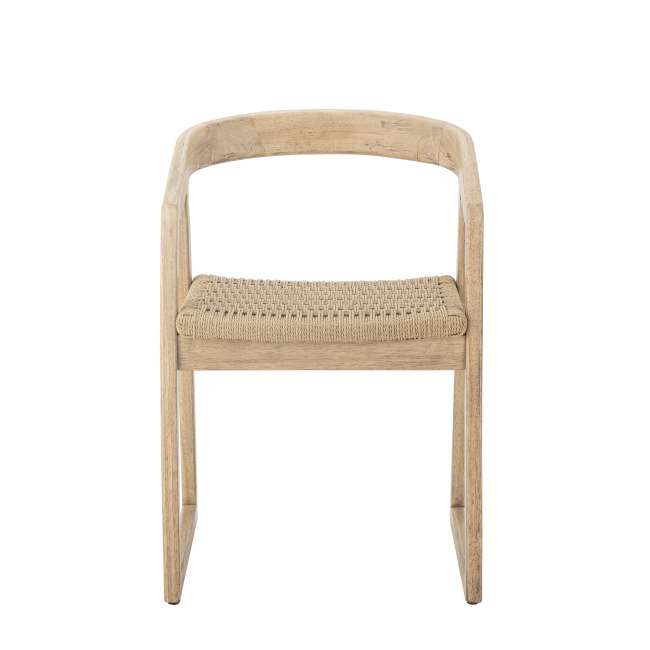 Priser på CREATIVE COLLECTION Serrone Spisebordsstol, Natur, Gummitræ