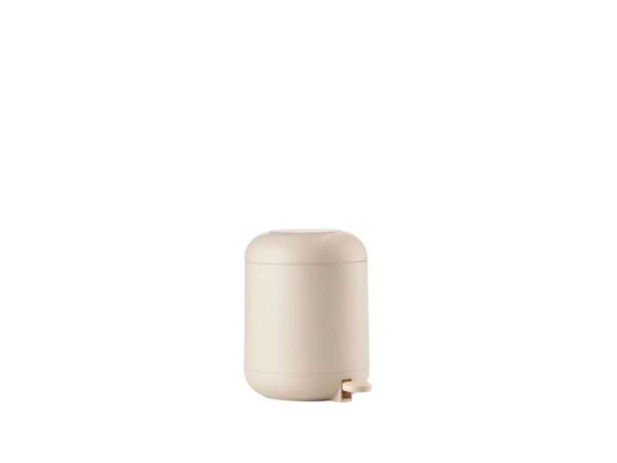 Priser på ZONE Denmark - Sensu Pedalspand 24,5 x 20 x 26,5 cm 4 liter Sand